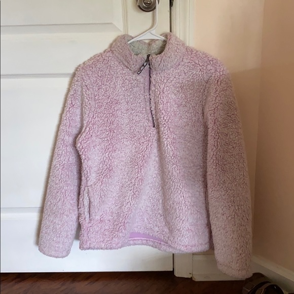 light pink sherpa jacket - Picture 2 of 2